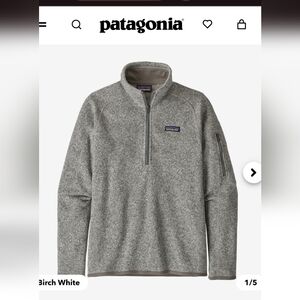 Size S patagonia quarter Zip
